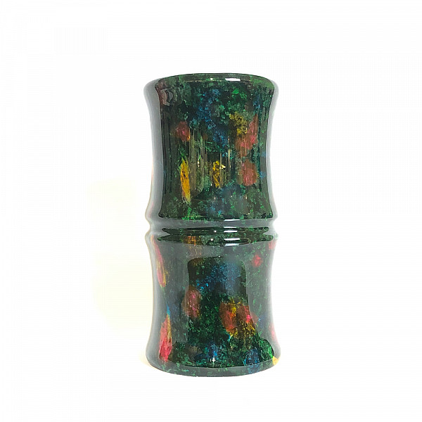 七彩藝石花瓶 - 竹節