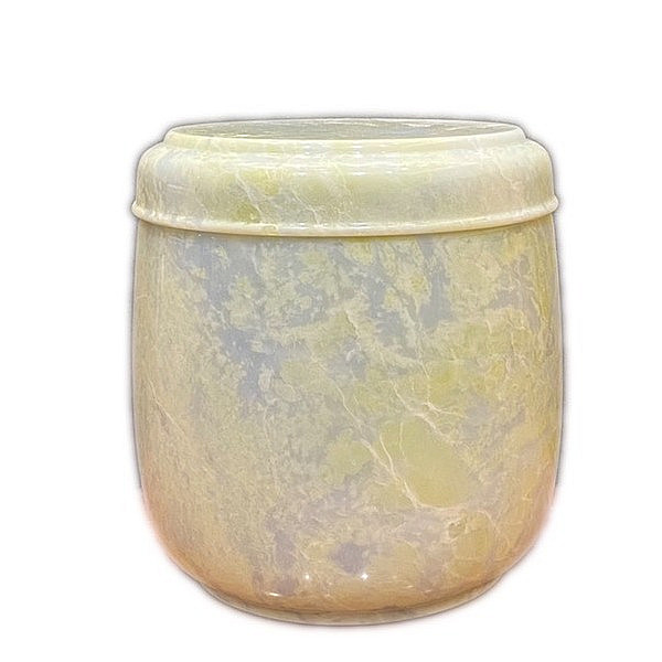 天然新疆崑崙玉骨灰罐