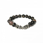 玫瑰石貔貅手串