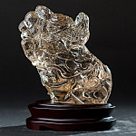 紅水晶長生鳳凰