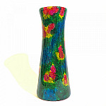 Rainbow Jade Craft Vase_Pencil Neck