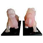 紫玉貔貅擺飾（一對）